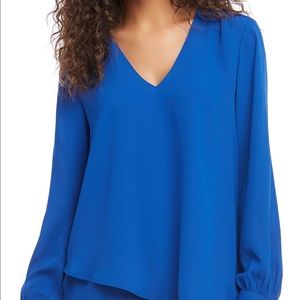 KAREN KANE Split Back Crossover Top NWT